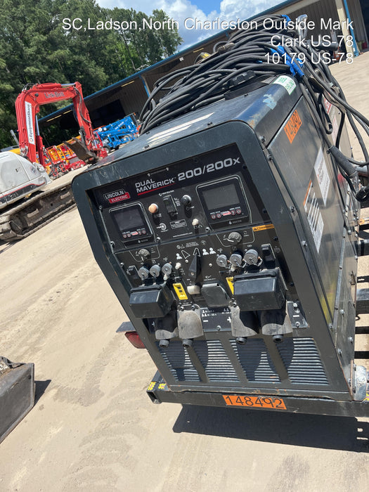 2021 Lincoln Electric Dual Maverick 200/200X Ready Pak 3 (includes trailer, cable rack, fender light kit)