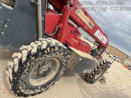 2018 Manitou MTA10055 Manitou MTA10055 - Canopy, Worklights, Beacon, 66" Carriage, 60" Forks, Solid Tires, Aux Hydraulics