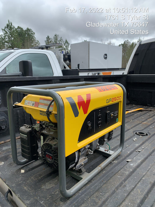 2021 WACKER NEUSON GP2500A