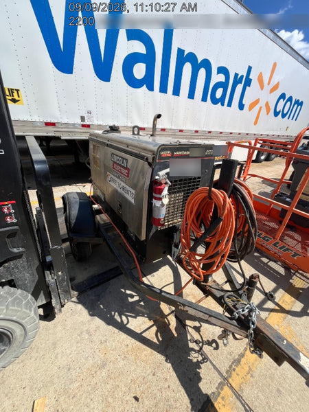 2018 Lincoln Electric Vantage 322 Lincoln Vantage 322 Welder Ready Pak 3 - Vantage 322, Trailer, Fender and light kit, Cable rack