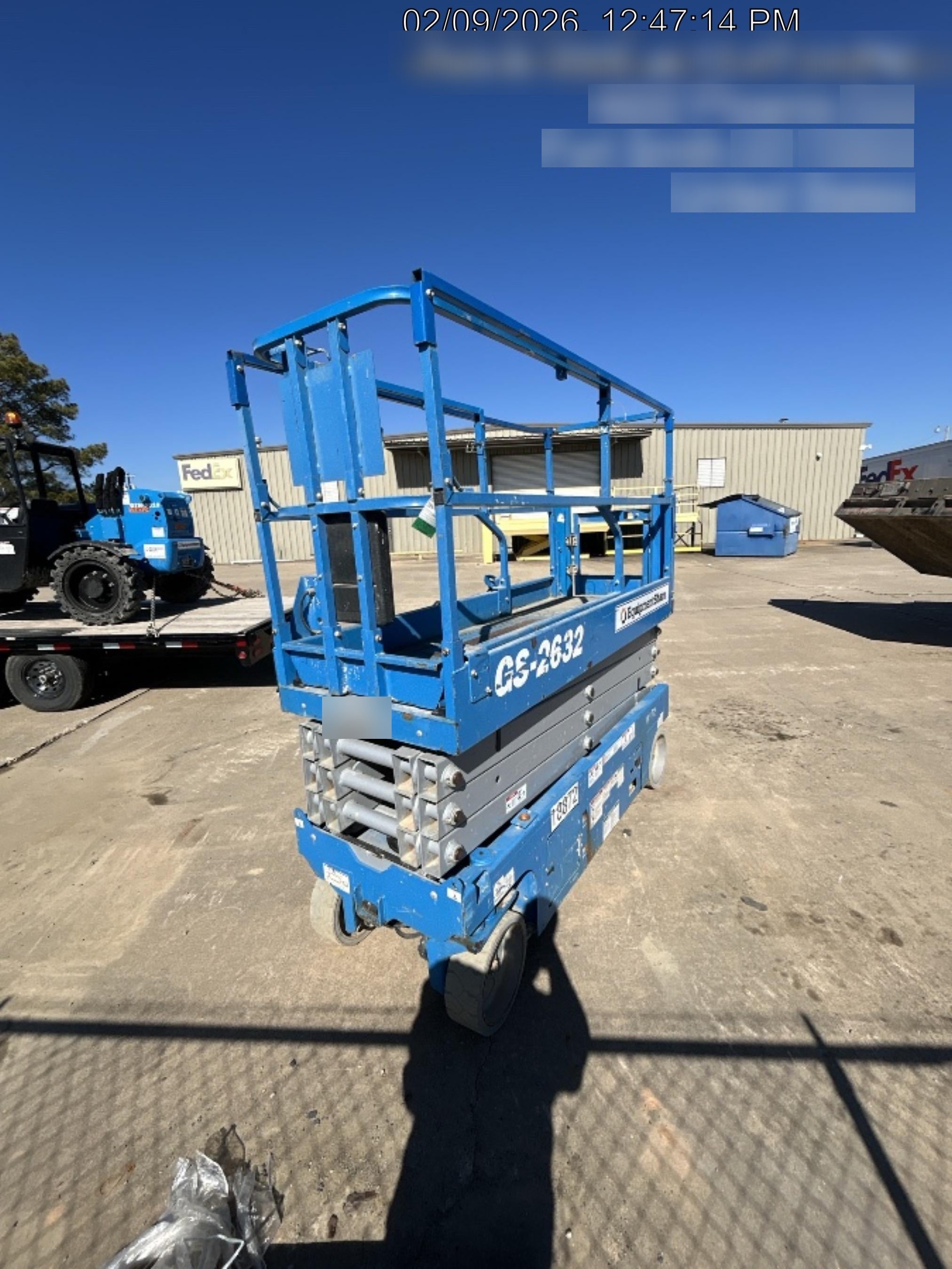 2018 Genie GS-2632 GENIE GS-2632 w/Fixed Rail, Chain Entry