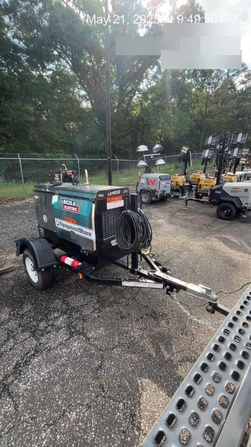 2024 Lincoln Electric LE400 Kubota V1505, Trlr, Cable Rack, Light Kit, ES Decals, T3