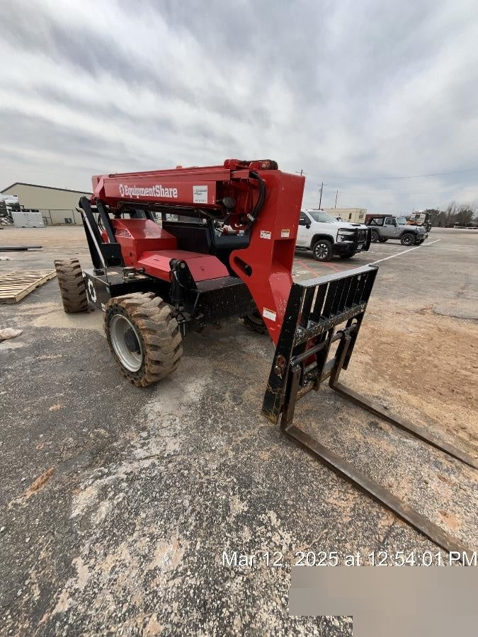 2019 Manitou MTA6034 Manitou MTA6034 Canopy, LED Work Lights, Solid Tires, Beacon, Auxiliary Hydraulics w/48" Carriage and 48" Forks