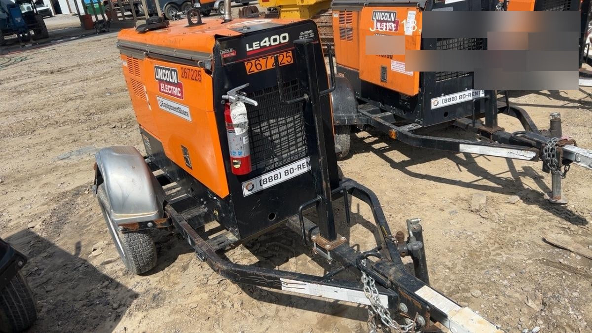 2022 Lincoln Electric LE400 Kubota V1505, Trlr, Cable Rack, Light Kit, ES Decals, T3