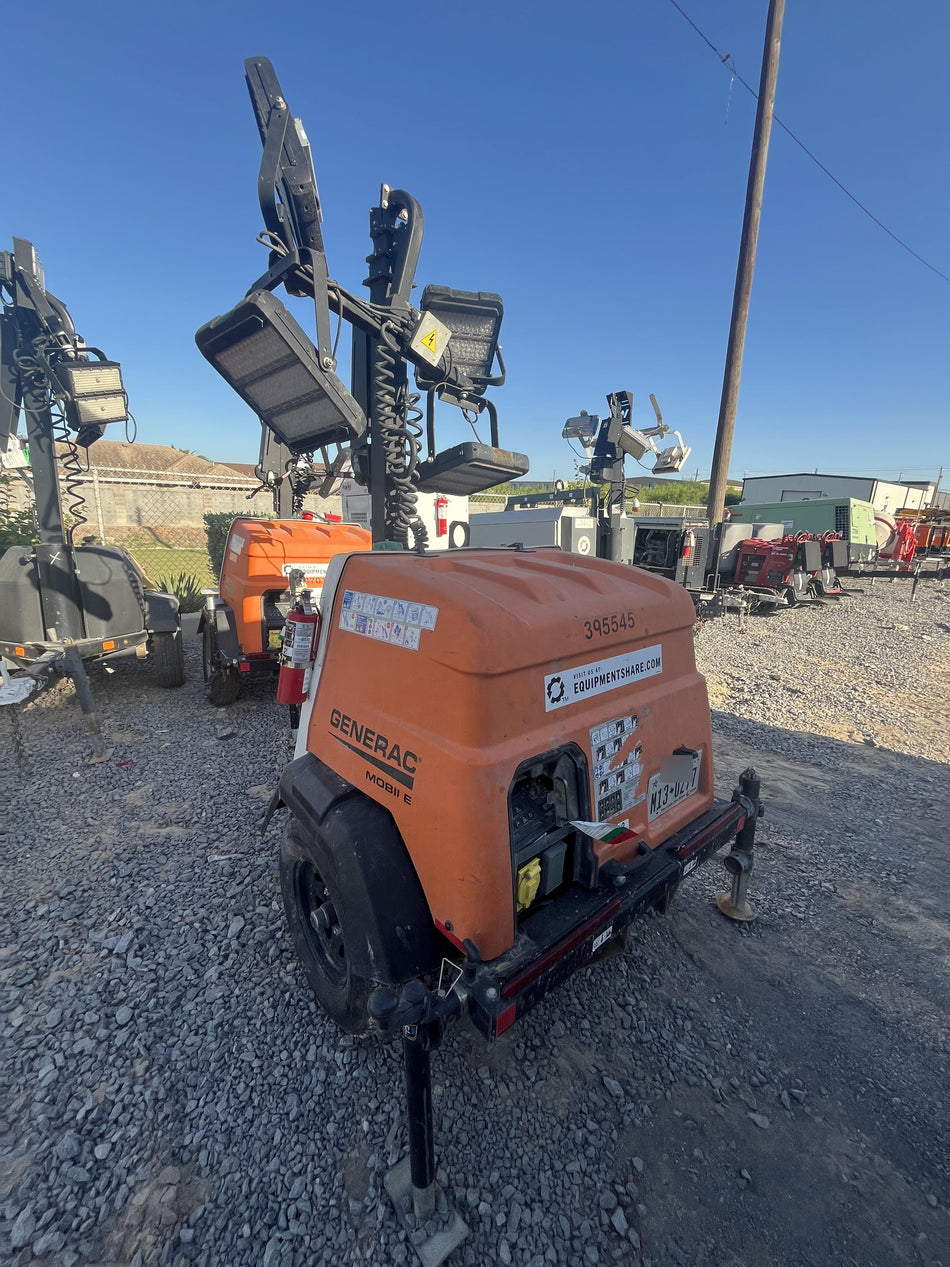 2024 Generac MLT2 Diesel, Flex Switch 120V Input, Powerzone Controller, 
(4) 320W LED Lights, 4kW Generator, 39.9 Gal Fuel Tank, 2" Ball, T3