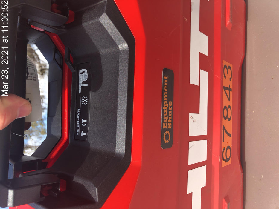 2020 HILTI TE 60-AVR