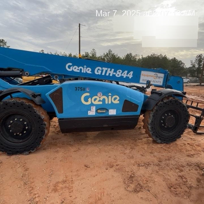 2017 Genie GTH-844 Genie GTH 844, Solid Tires, 60" carriage, Open ROPS