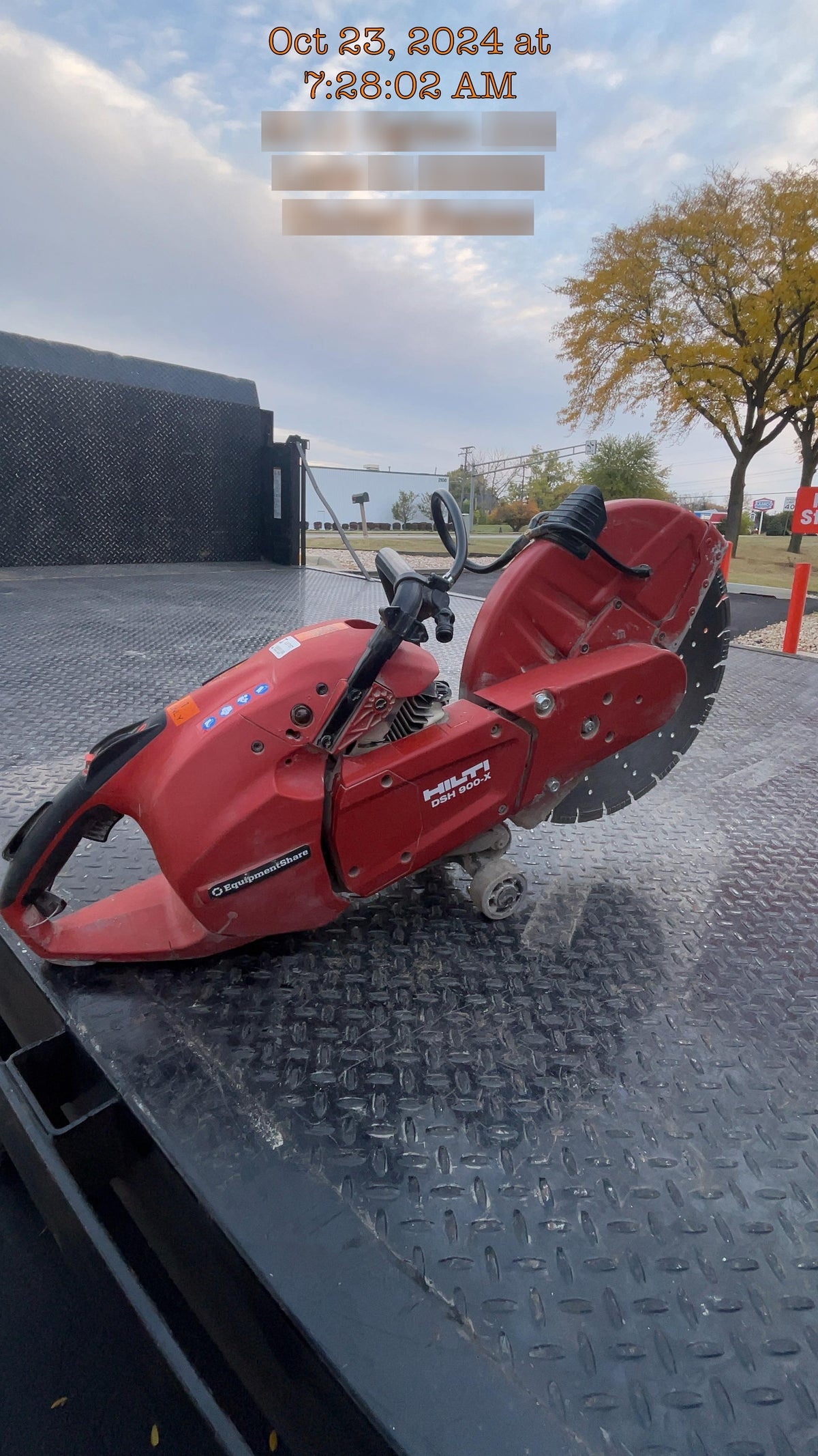 2024 HILTI DSH 900-X 16"