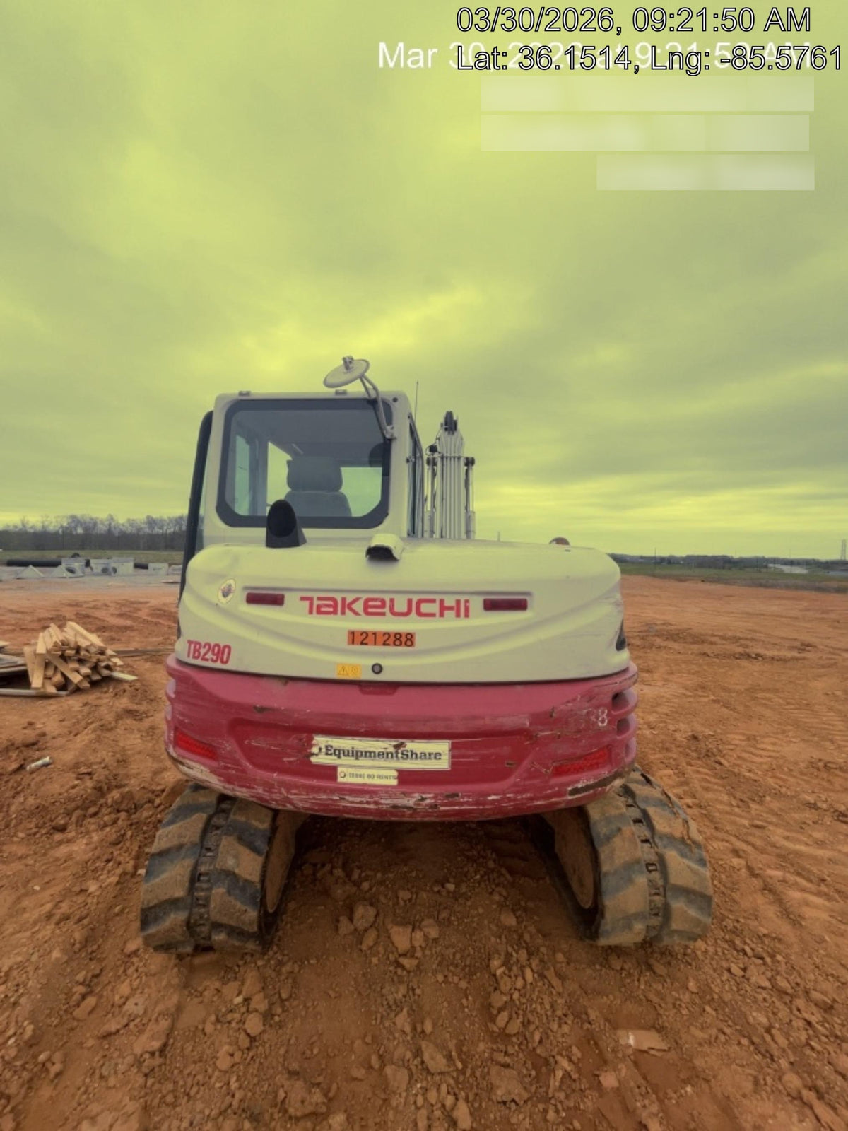2020 TAKEUCHI TB290C