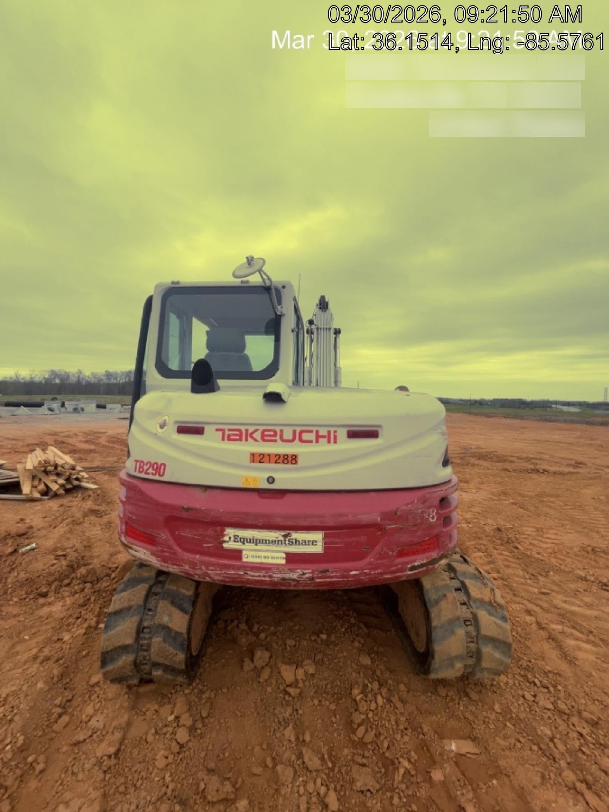 2020 TAKEUCHI TB290C