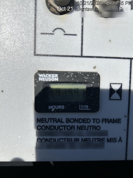 2018 Wacker Neuson LTV6K-MH Wacker Neuson LTV6K Mobile Light Tower w/Fuel Level Sensor Installed