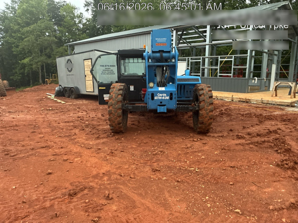 2024 Genie GTH-636 74Hp Dsl, Cab/Heat/Air, Sld Tires, LED WL, Bcn, L Hook, T3 + Access Control,