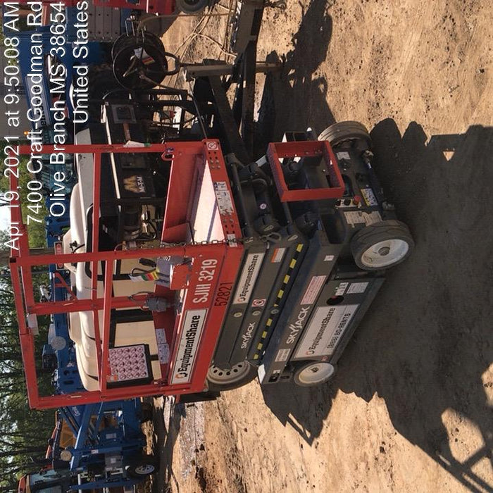 2019 Skyjack SJIII-3219 Standard Options, Trojan Batteries