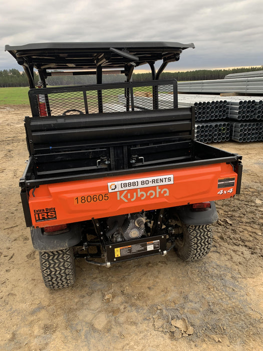 2021 Kubota RTV-X1140W-H Plastic Canopy, Windshield Acrylic Clear, LED Strobe Light, Wire Harness Kit, Back up Alarm