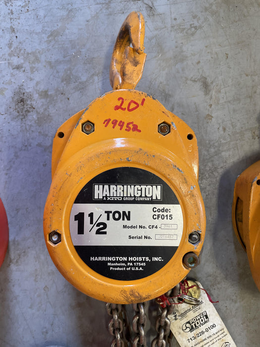 2020 HARRINGTON CF015-20