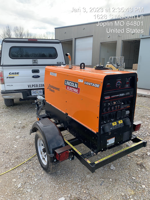 2021 Lincoln Electric Vantage 322 VANTAGE 322 READY-PAK 3