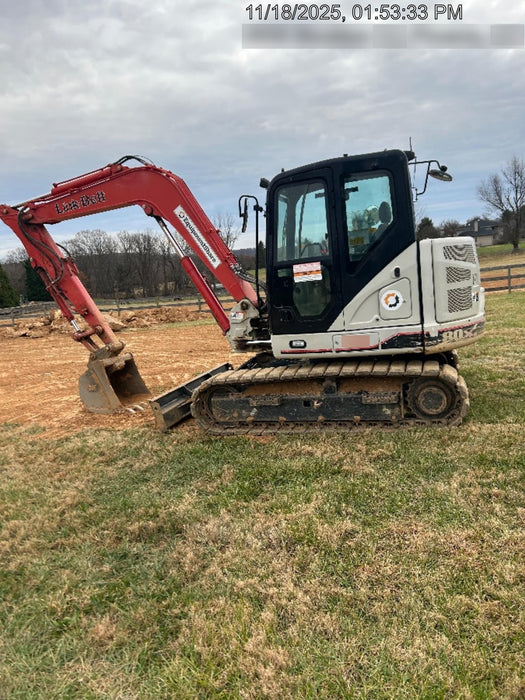 2020 Link-Belt 80X3EX 7'2" ARM, 17.7" rubber tracks, Multi function aux hydraulics