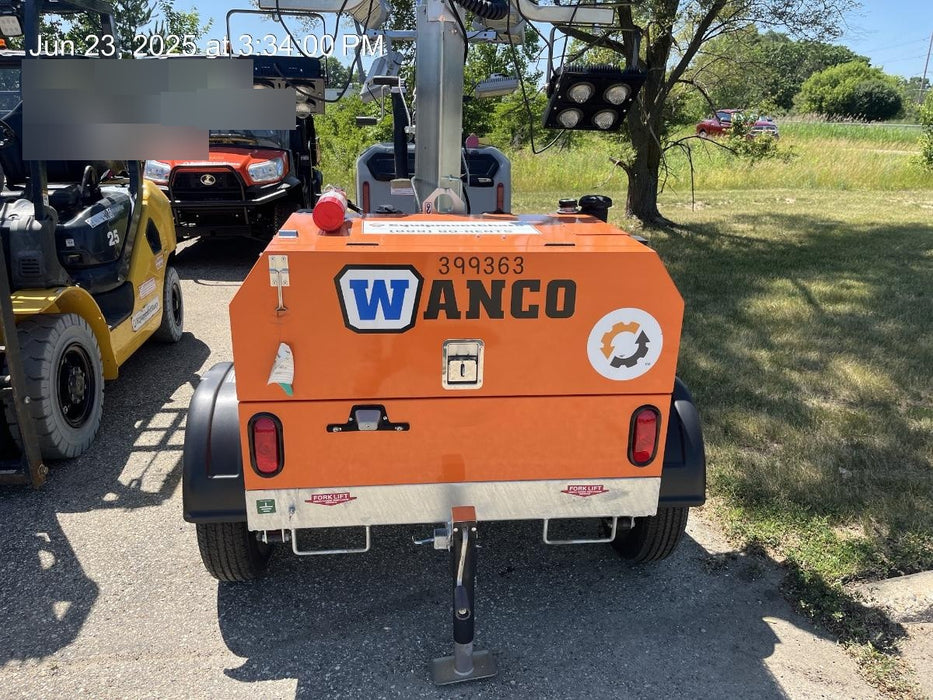 2024 Wanco WLTT-4MM4K Diesel, Deep Sea Controller, Shore Power Plug, Auto Start, (4) 350W LED Floodlights, 4kW Generator, 60 Gal Fuel Tank, 2" Ball, T3