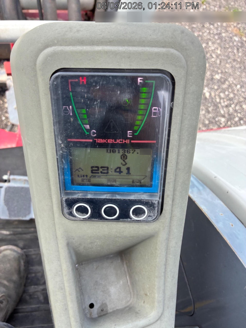 2023 TAKEUCHI TB250-2R
