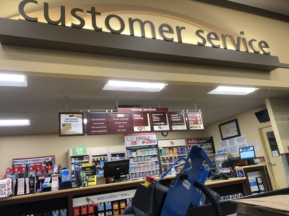 2019 Genie GS-1930 Half Height Swing Gate, 800W Inverter