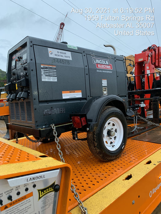 2021 Lincoln Electric Dual Maverick 200/200X Ready Pak 3 (includes trailer, cable rack, fender light kit)