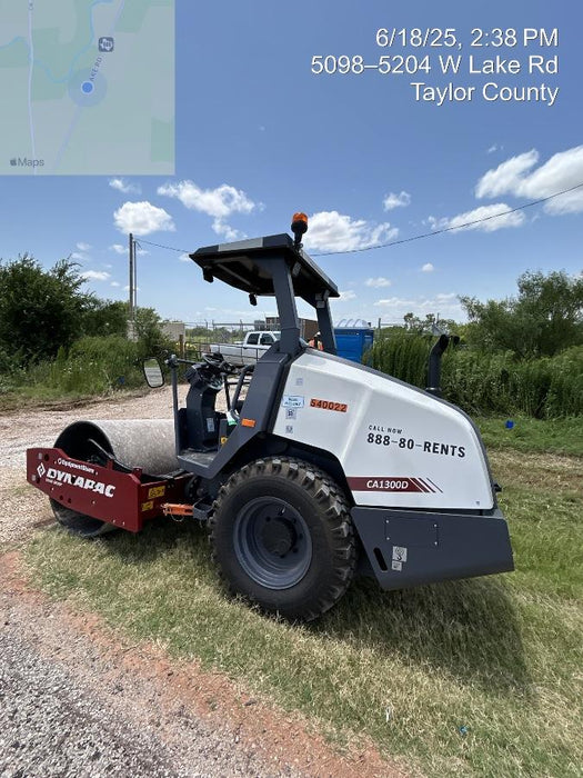 2025 DYNAPAC CA1300D (Canopy)