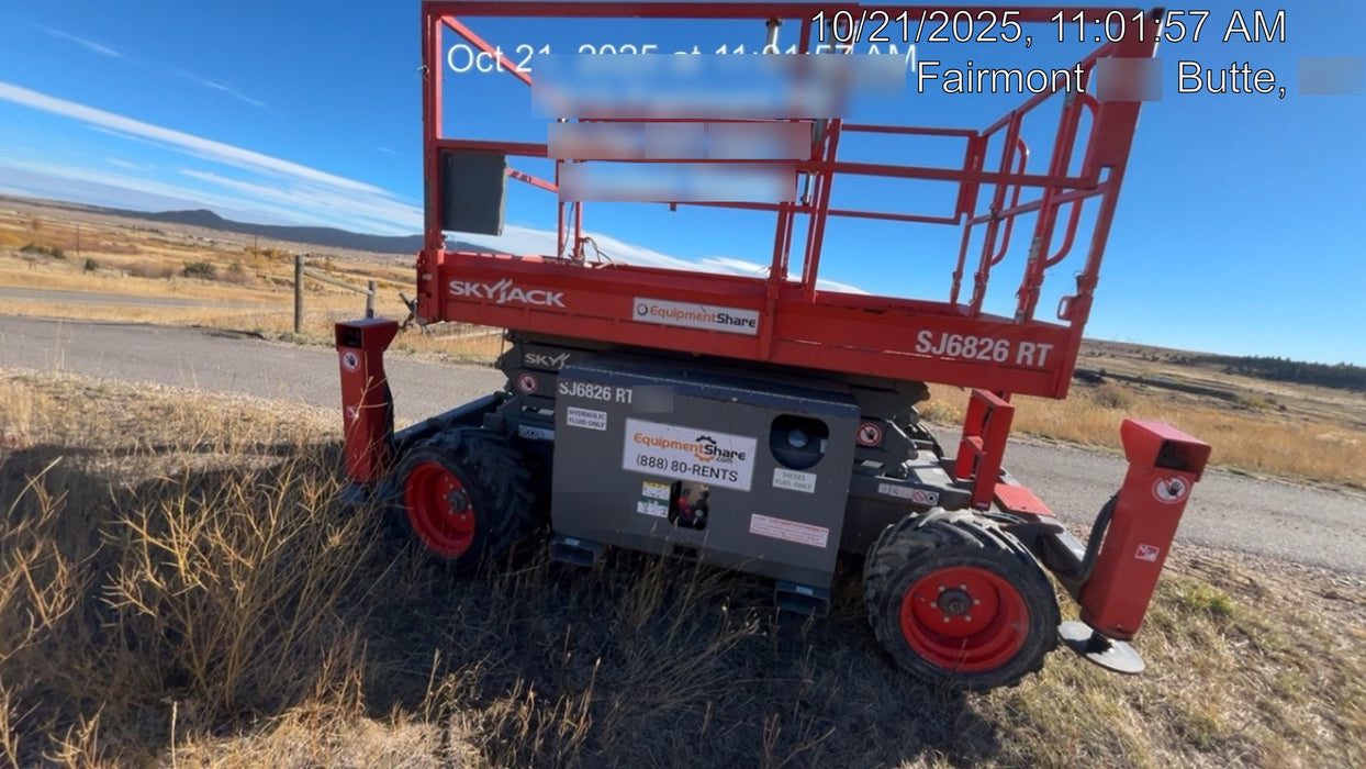 2018 SKYJACK SJ6826 RT