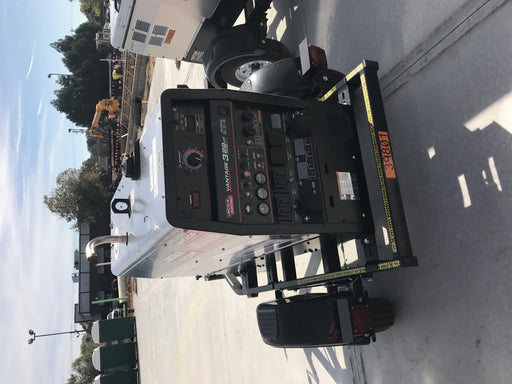 2019 Lincoln Electric Vantage 322 Welder Ready-Pak 3, Two wheel trailer, Fender and Light kit, Cable Rack