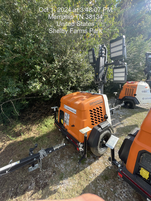 2023 Generac MLT2 Diesel, Flex Switch 120V Input, Powerzone Controller, 
(4) 320W LED Lights, 4kW Generator, 39.9 Gal Fuel Tank, 2" Ball, T3