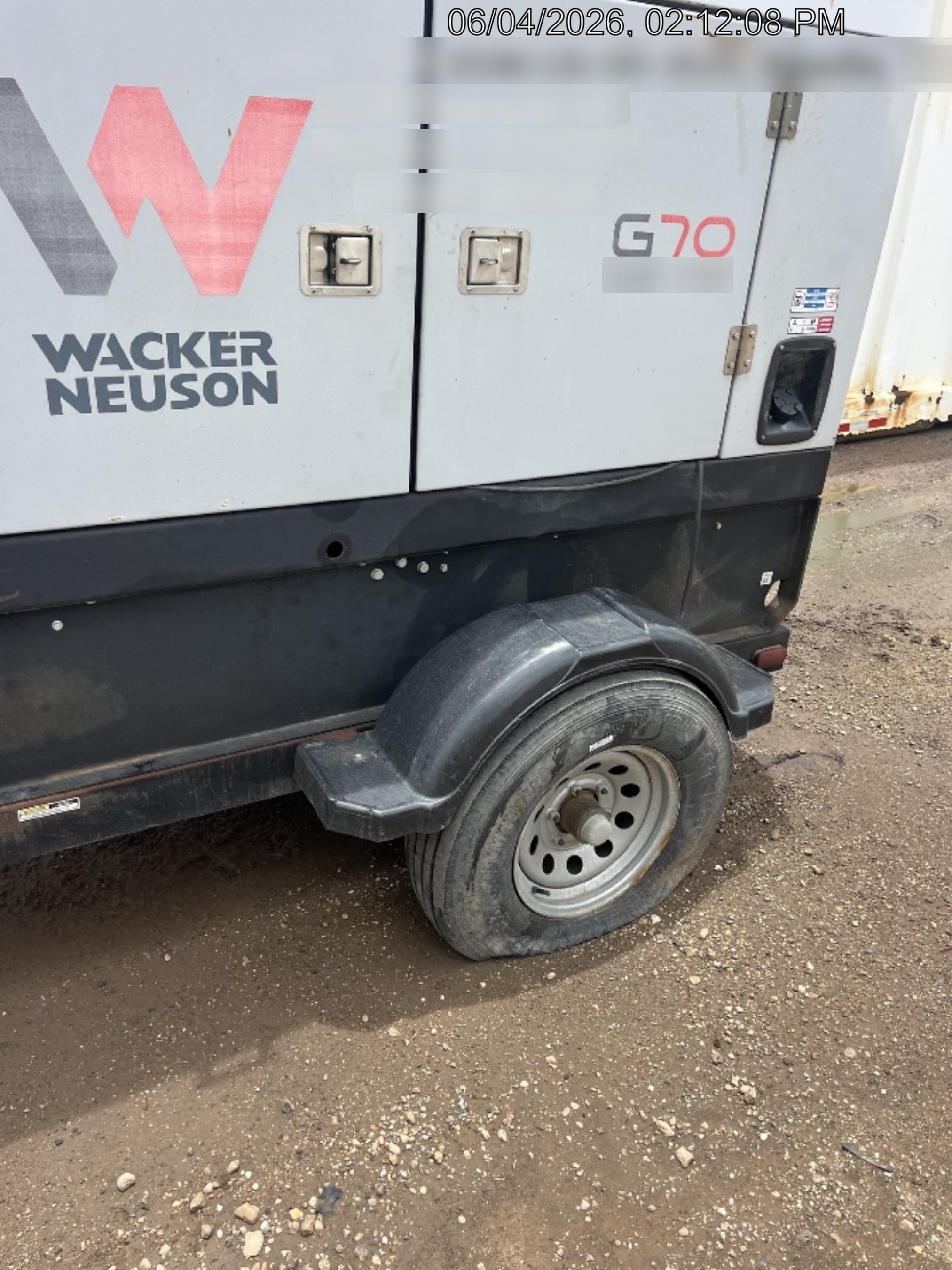 2019 WACKER NEUSON G70