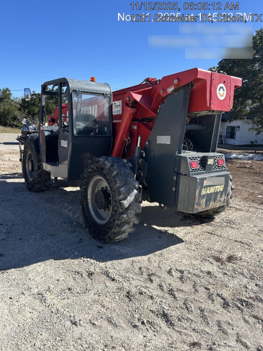 2018 Manitou MTA10055 MTA10055 - 74 HP T4, Canopy, Worklights/Strobe, Beacon, 66" Carriage, 60" Forks, Solid Tires, Lift Hook, Aux Hydraulics