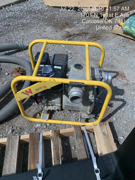2018 WACKER NEUSON PT3A