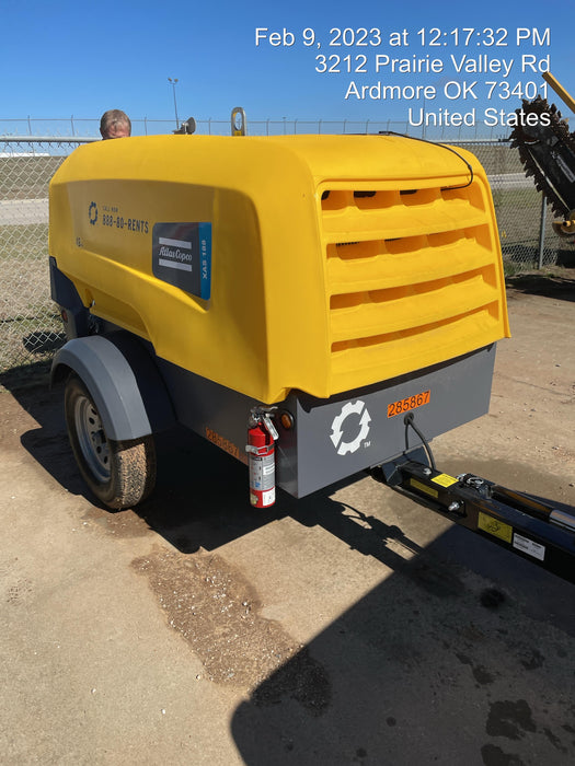 2022 ATLAS COPCO XAS188 CWK