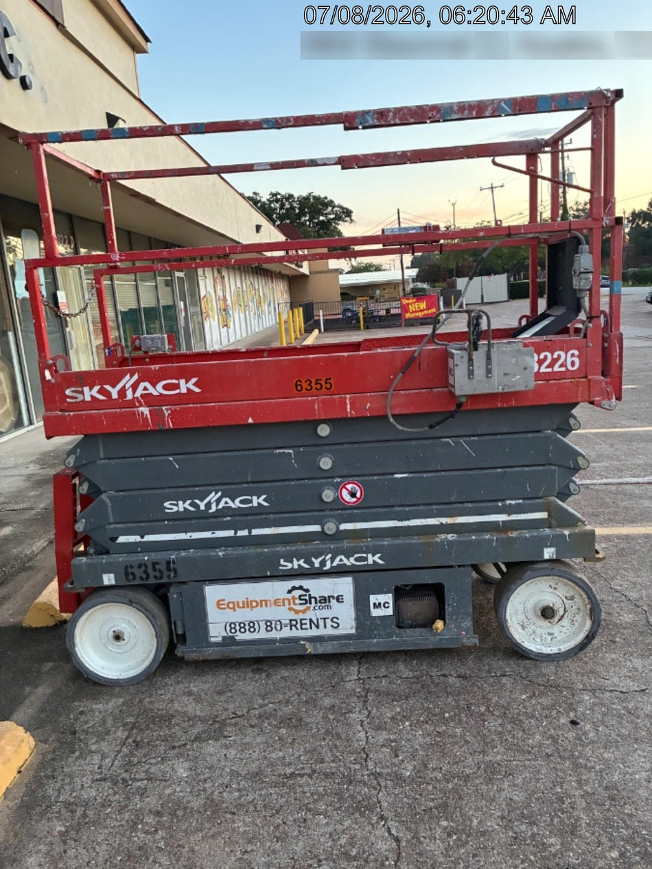 2017 Skyjack SJIII-3226 Skyjack SJ3226, Trojan Battery Set, Extended Warranty 5yr/5k hr