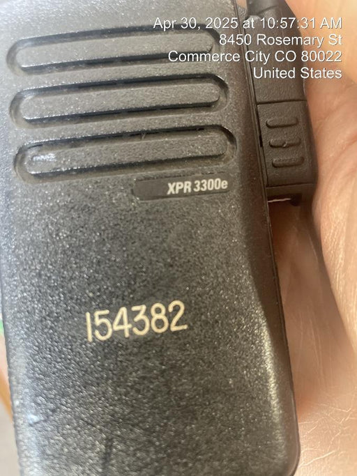 2021 MOTOROLA XPR3300E