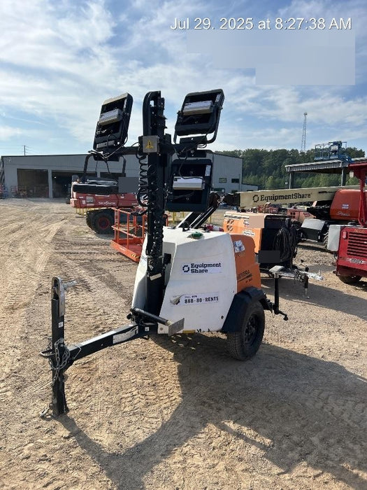 2024 Generac MLT2 Diesel, Flex Switch 120V Input, Powerzone Controller, 
(4) 320W LED Lights, 4kW Generator, 39.9 Gal Fuel Tank, 2" Ball, T3