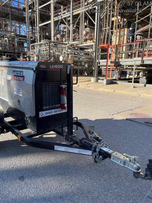 2024 Lincoln Electric LE400 Kubota V1505, Trlr, Cable Rack, Light Kit, ES Decals, T3