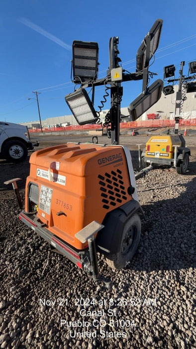 2023 Generac MLT2 Diesel, Flex Switch 120V Input, Powerzone Controller, 
(4) 320W LED Lights, 4kW Generator, 39.9 Gal Fuel Tank, 2" Ball, T3