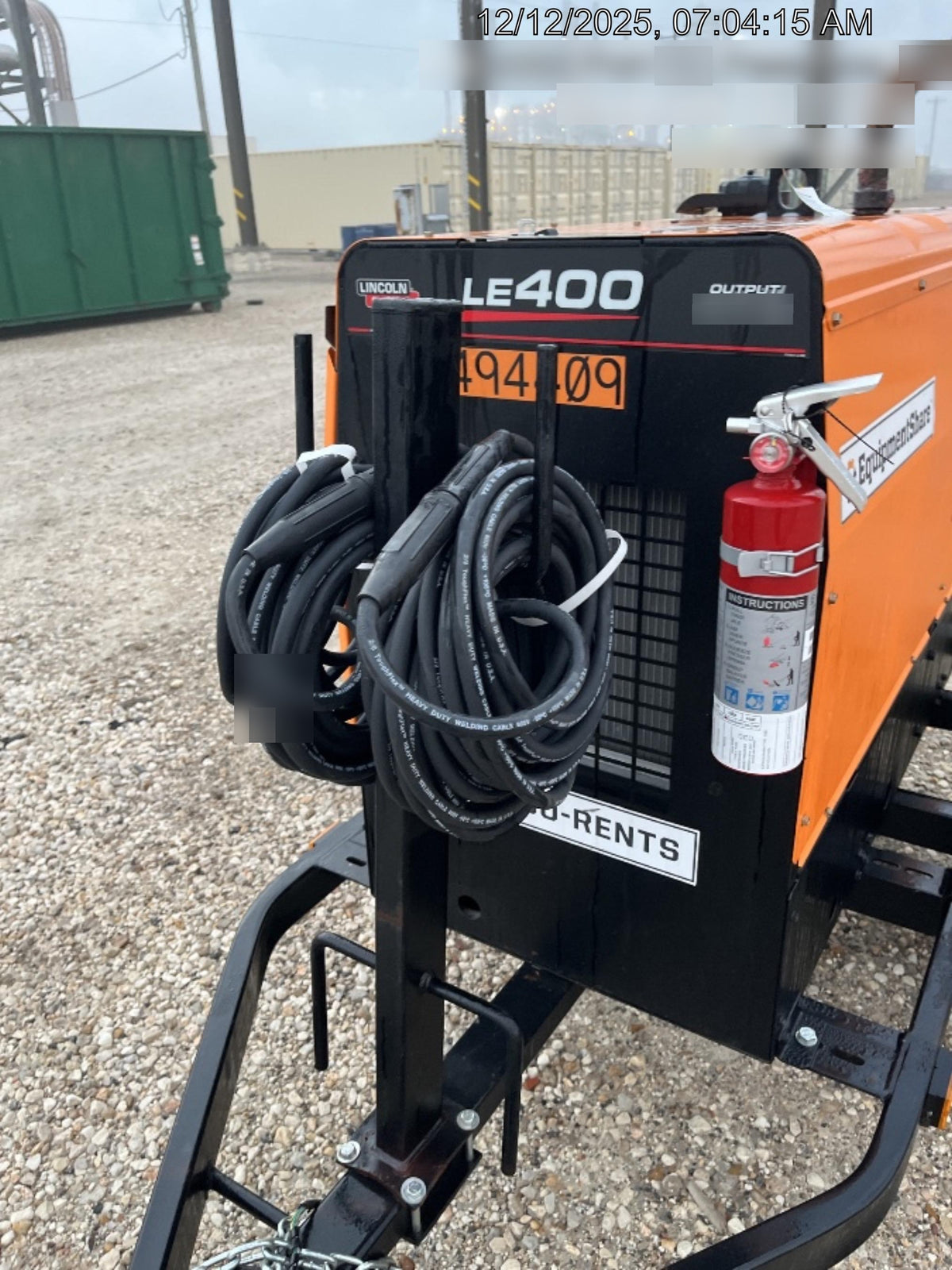 2025 LINCOLN ELECTRIC LE400