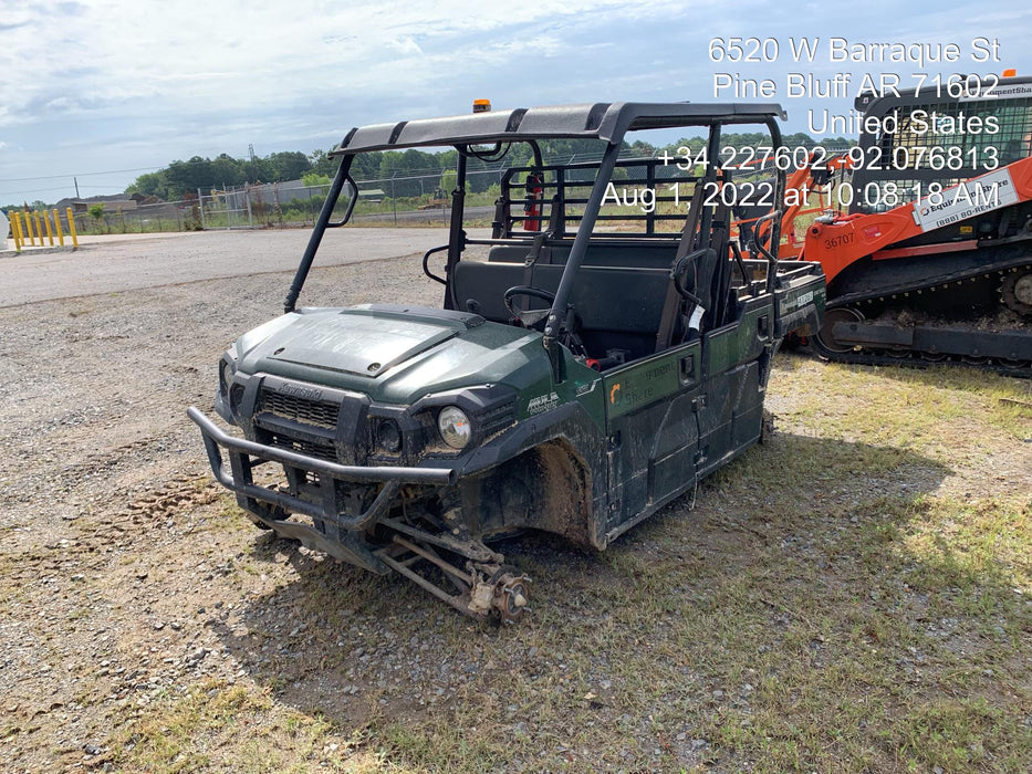 2019 Kawasaki Mule PRO-DXT Standard Options, Backup Alarm, Beacon, Plastic Hard Top, Poly Windshield, Horn Kit