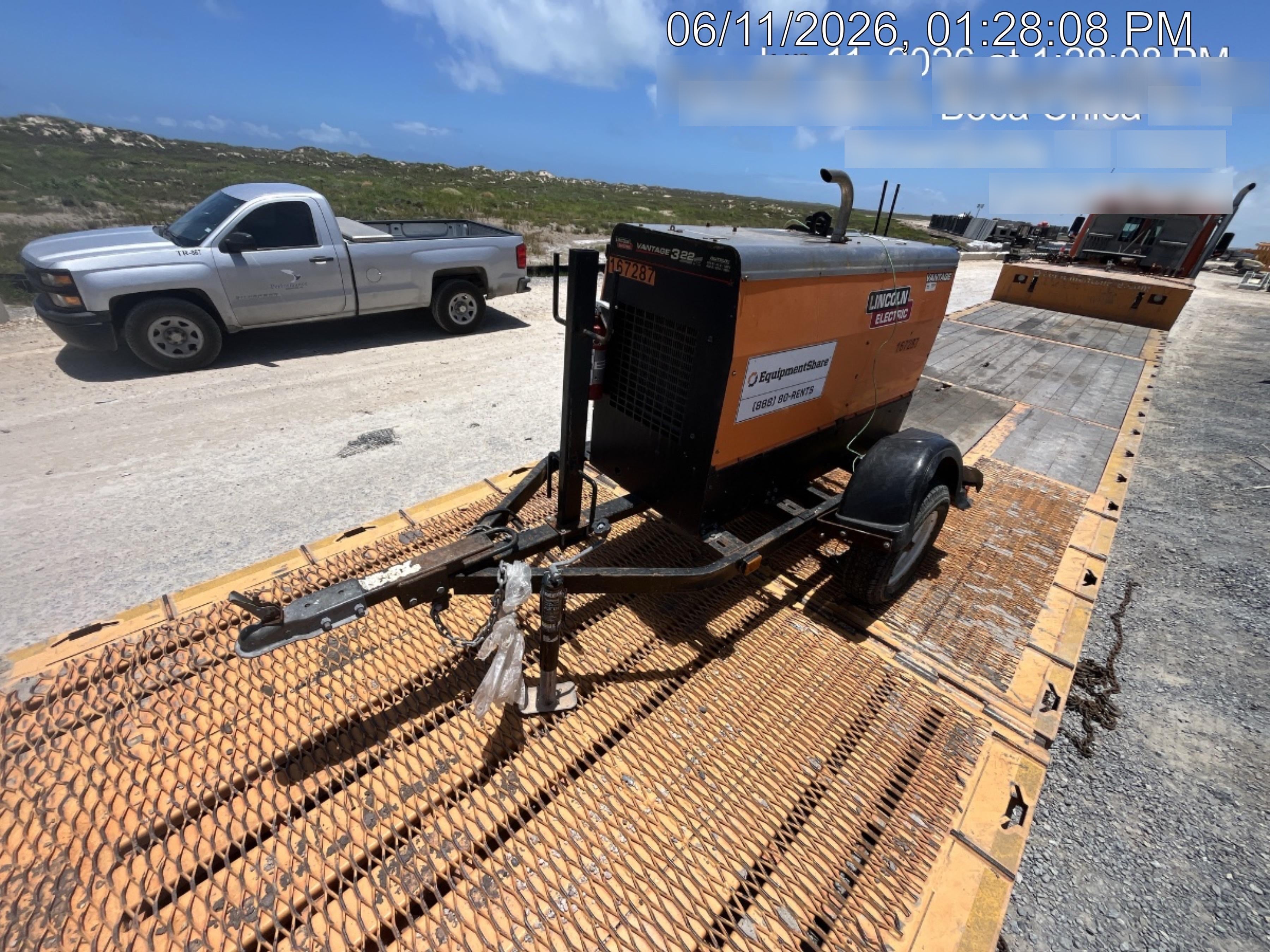 2021 Lincoln Electric Vantage 322 Vantage 322 Ready Pak 3 w/ Decals, ORANGE (includes trailer, cable rack, fender light kit) NO Telematics