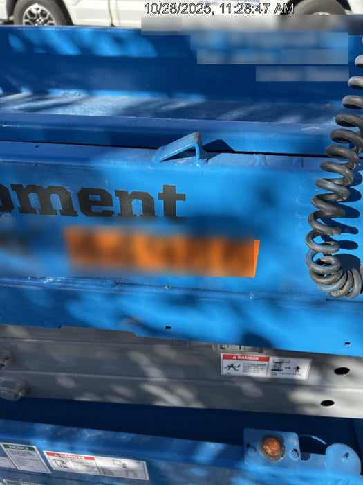 2019 Genie GS-1930 Fixed rails with chain Entry