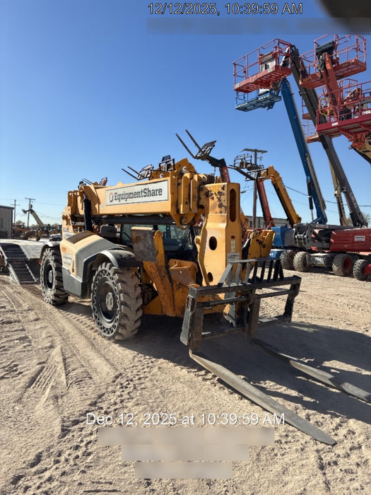 2019 JCB 512-56 Enclosed Cab, 109 HP, Solid Tires, Worklights, Beacon, Aux Hydraulics, Lifting Eye w/60" Carriage/60" Forks