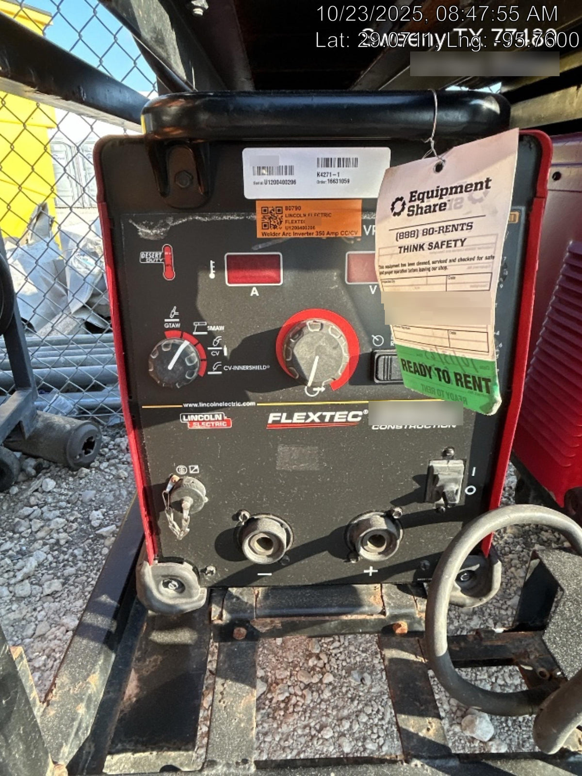 2022 LINCOLN ELECTRIC FLEXTEC 350X