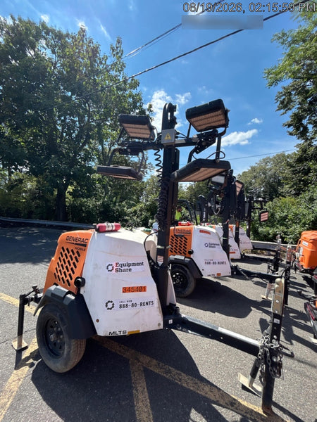 2023 Generac MLT2 Diesel, Flex Switch 120V Input, Powerzone Controller, (4) 320W LED Lights, 4kW Generator, 39.9 Gal Fuel Tank, 2" Ball, T3