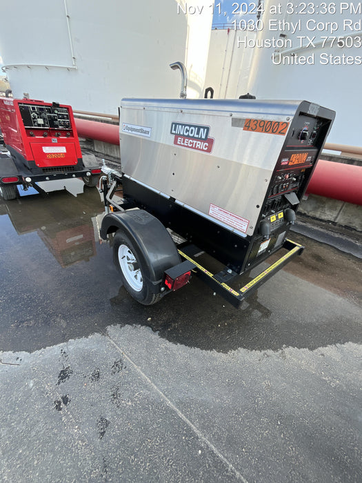 2024 Lincoln Electric LE400 Kubota V1505, Trlr, Cable Rack, Light Kit, ES Decals, T3