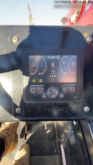 2019 Manitou MTA12042 Canopy, 120 HP , Solid Tires, Work Lights, Lift Hook, Auxiliary Hydraulics 66" Carriage and 60" Forks