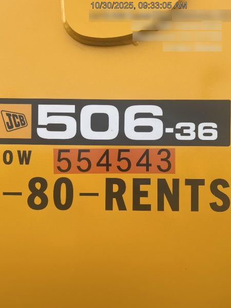 2025 JCB 506-36