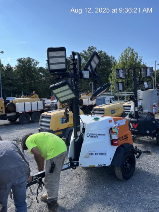 2023 Generac MLT2 Diesel, Flex Switch 120V Input, Powerzone Controller, (4) 320W LED Lights, 4kW Generator, 39.9 Gal Fuel Tank, 2" Ball, T3