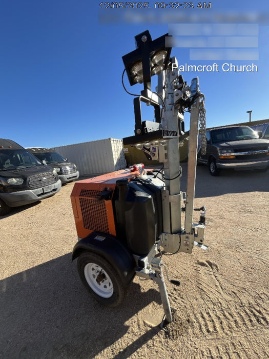 2024 Wanco WLTT-4MM4K Diesel, Deep Sea Controller, Shore Power Plug, Auto Start, (4) 350W LED Floodlights, 4kW Generator, 60 Gal Fuel Tank, 2" Ball, T3